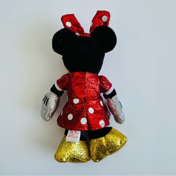 Ty Sparkle Disney Mickey Mouse and Minnie Mouse Beanie Babies Set NWT - Picture 13 of 16